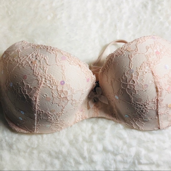 Victoria Secret Padded Demi/Demi-Buste Coussine 32D - Picture 1 of 9